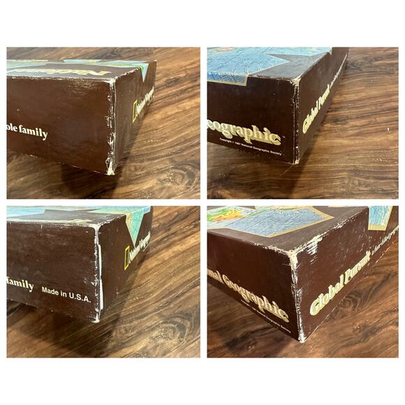 National Geographic Global Pursuit Board Game Complete 1987 Vintage - Picture 3 of 11